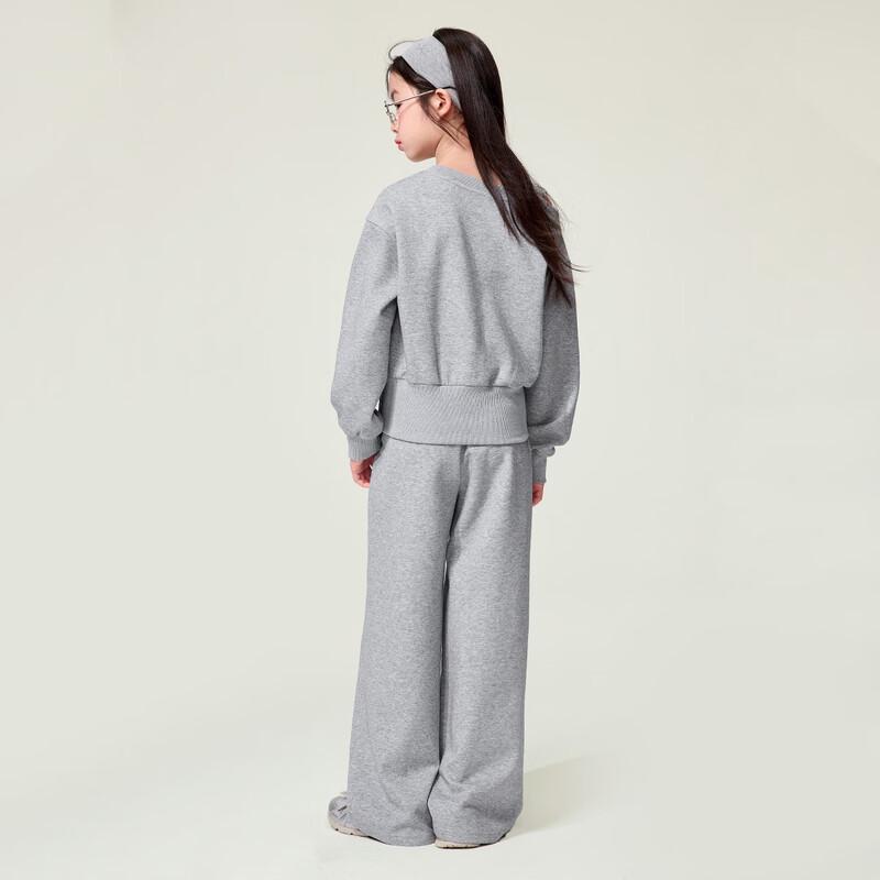 Yuan Yuan Princess Girls' Korean Casual Knit Two-Piece Set