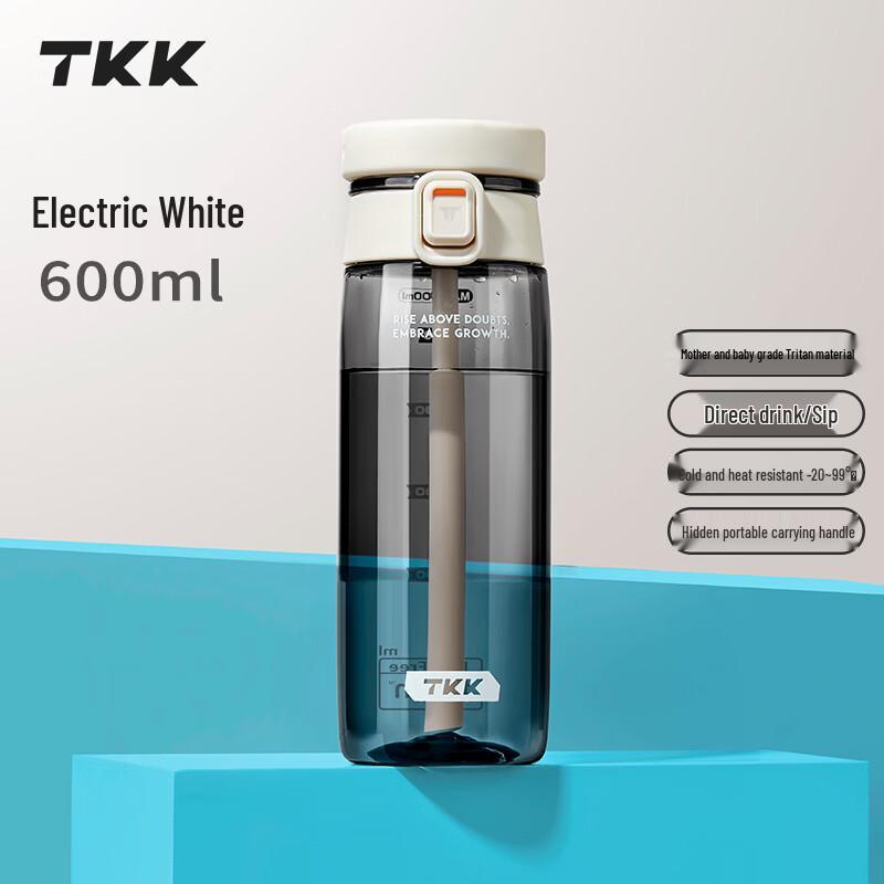 TKK Tritan Dual-Drink Sports Water Bottle with Straw