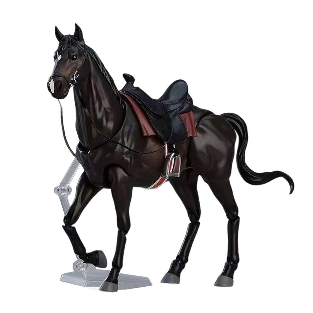 Horse Figure Model Home Decor Doll Toys Gifts Animal Toy Model Diorama Layout Sand Table Layout Decoration Miniature Scenes