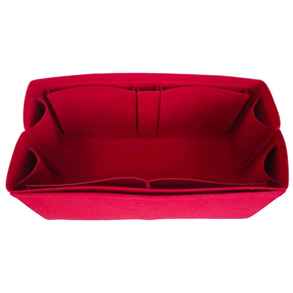 Large Capacity Felt Makeup & Storage Bag - Thickened Inner & Wash Bag for Women