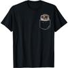 Pocket Sad Hamster Meme Funny Hamster In Pocket T-Shirt