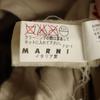 MARNI made in Italy Nylon twill Cropped pants 40 beige Women Used