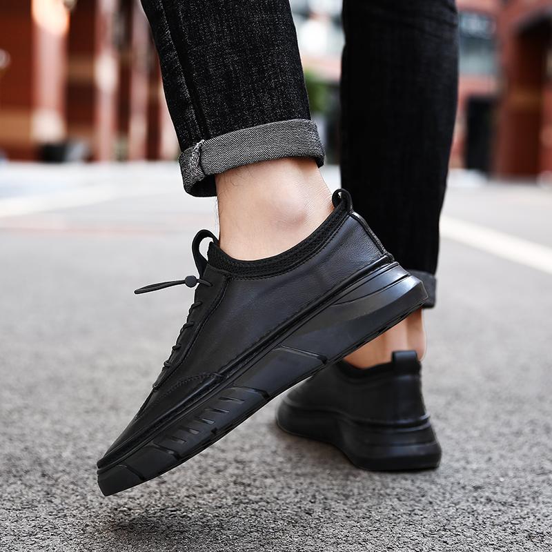 Мужская спортивная обувь из натуральной кожи — фото 3