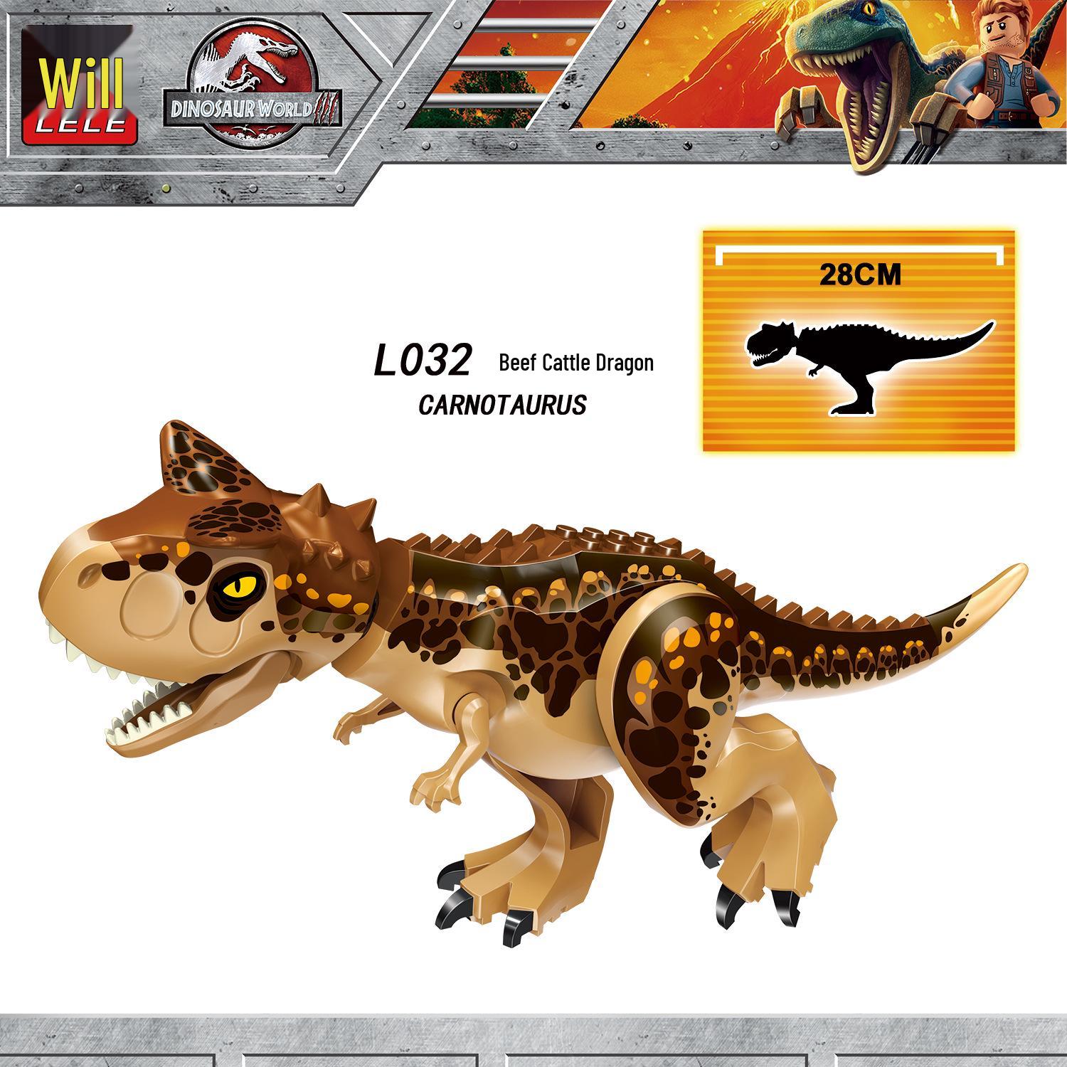 

Совместимые с Lego строительные блоки динозавра Тираннозавра Рекса – Развивающая игрушка для сборки и разборки