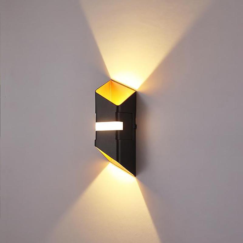 LED Wall Lamp Outdoor Porch Garden Wall Lamp Garden Street Lamp Indoor Bedroom Bedside Decoration Lighting Lamp
