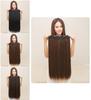 Premium Quality Women Long Straight Hair One Piece Clips In Hair Extensions Full Head Top