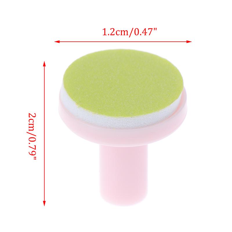 4Pc Refills Baby Nail Trimmer Replacement Grinding Heads Nail Polisher Nail File