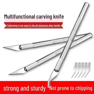 Aluminum Alloy Craft and Model Engraving Knife Set for Journaling and Film Cutting