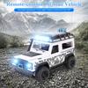 1 24 RC Car, Remote Control Off Road Car for Kids, Electric Climbing Toy Vehicle with LED Lights and Sound, All Terrain