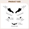 Halloween Pumpkin Decorating Sticker Jack ,Wall Decoration,Funny,Pumpkin Face Template for