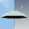 Mini parapluie de protection UV, parapluie portable bloquant le soleil, coupe-vent, léger, imperméable, pliable, parapluie de poche pour voyage