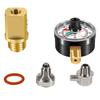 Brass Manual Air Release Valves with Pressure Gauge For Pool Filter Systems Swimming Pool Maintenance Accessory