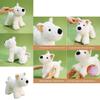 Plush West Highland Terrier Dog Toy With Super Soft Short Pile For Kids And Collectors