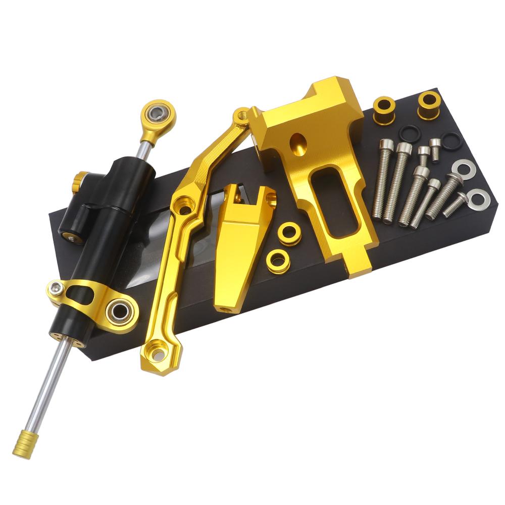 Motorcycle Stabilizer Steering Damper with Mounting Bracket Kit For Yamaha MT-09 Tracer MT 09 Tracer MT09 Tracer 2015 2016 2017