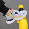 Boys Shoes 2025 Summer New Children's Mesh Breathable Sports Shoes Medium and Older Boys Soft-soled Dad Shoes