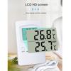 Termometri Elettronici a Doppio Display per Temperatura Ambiente Esterna Filo Sonda 1.5M Alta Precisione Montaggio a Parete Supporto da Tavolo