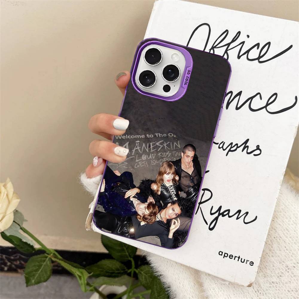 

Rock Band M-ManeskinS Phone Case For IPhone 17 16 15 14 13 Pro Max Plus Matte Color Back Cover iPhone 13 pro
