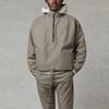 Fear of God Essentials High Collar Half-Zip Windbreaker with Drop Shoulders Unisex Windbreaker Cement FOG-FW20-359
