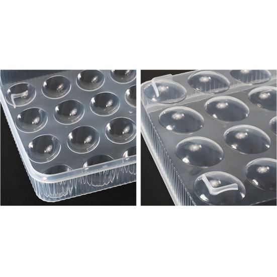 Refrigerator Egg Storage Box 24-Eggs Holder Food Container Crisper Organizer