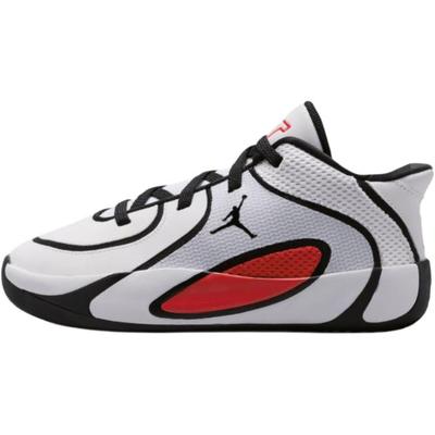 Tatum 4 Niskie Dziecięce Buty do Koszykówki Białe Czarne Czerwone Dzieci w Wieku 3-7 Lat HQ4610-101