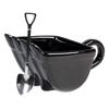 Durable 330ml Capacity Excavator Model Coffee Mug ABS Black Excavator Bucket Coffee Mug Coffee Mug with Spoon Home Use