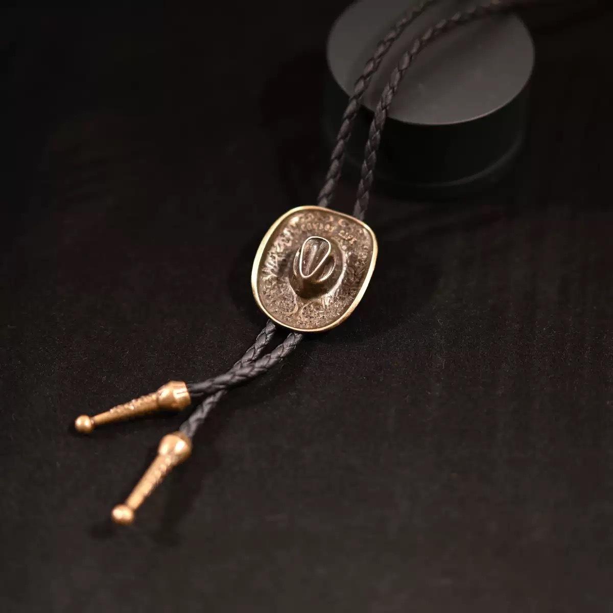 

Галстук-боло из цинкового сплава с головой быка - в стиле вестерн для ковбоев и ковбоек