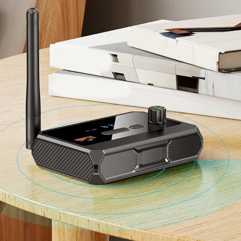 Auditory Receiver Bluetooth-compatible 5.3 Wireless Adapter for Digital Opticaled 3.5mm USB MP3 Plays Type C Charging