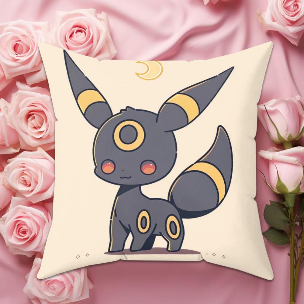 Cartoon Cute Pikachu Pillowcase Sofa Furniture Decoration Double sided Printed Pillowcase Comfortable Cute Decorative Gift