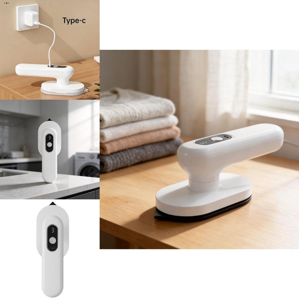 Mini Vaporella Portatile Senza Fili da Viaggio con Riscaldamento Ceramico per Uso Domestico e Commerciale