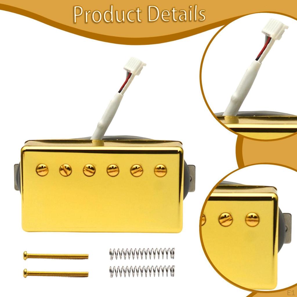 Alnico II Guitar Humbucker Pickup Repair Part High Performance Professional Sturdy Musical