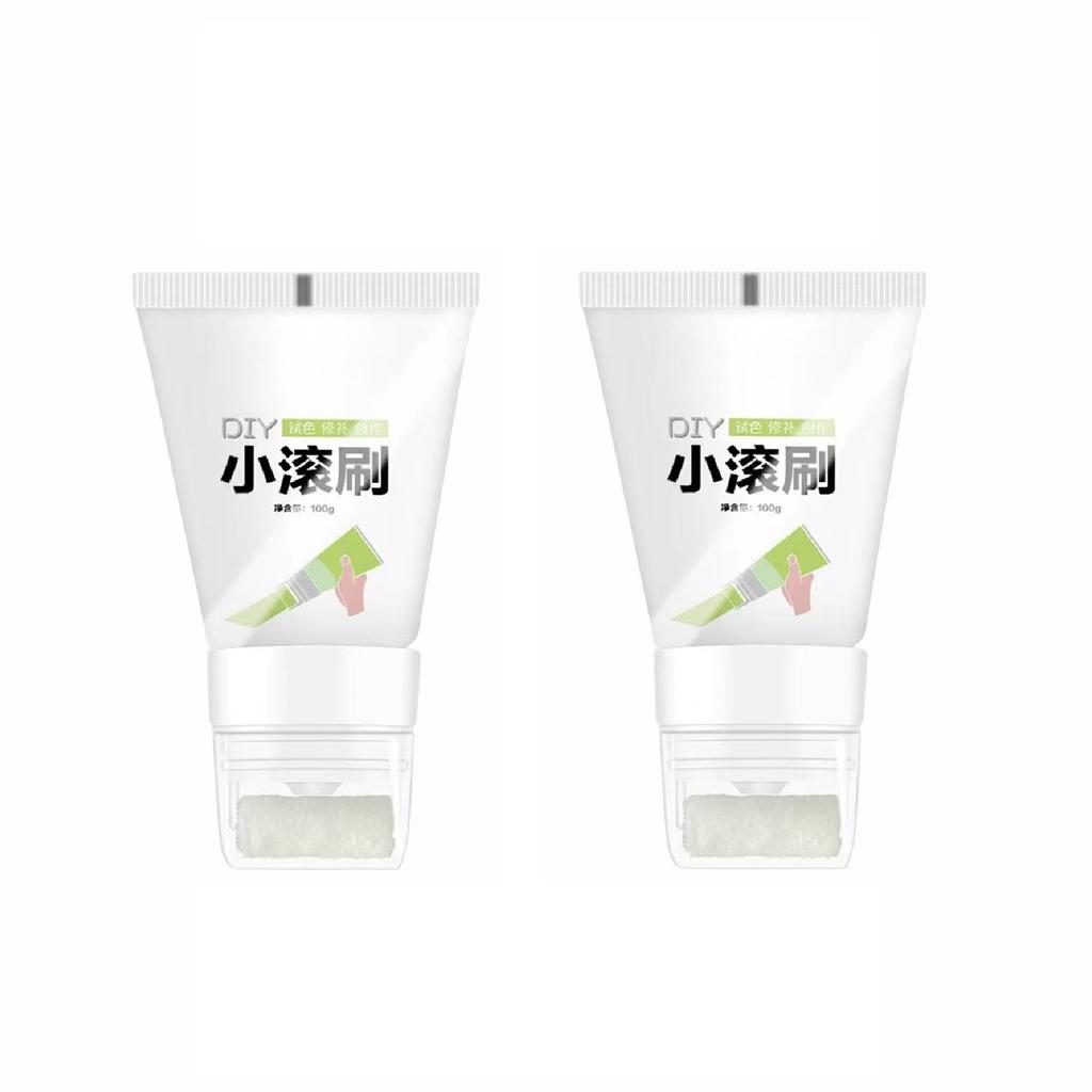 100g White Wall Repair Paste Roller Drywall Repaint Brush Remove Stains DIY Graffiti Patching Wall Latex Paint Home Accessories