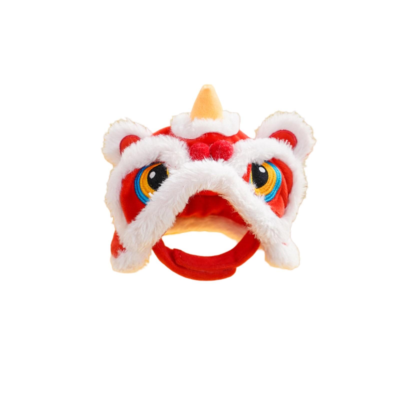 

Зимнее теплое домашнее животное собака смешной кот новогодняя трансформация тигры головной убор гарнитура головной убор аксессуары