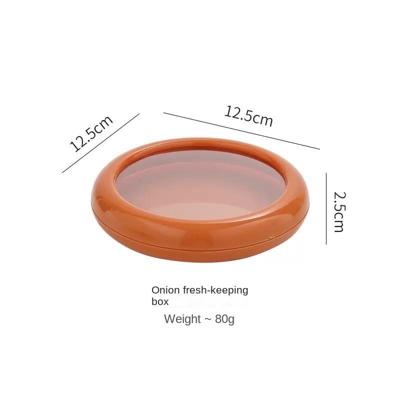 Urocze przezroczyste pudełko w kształcie owocu do przechowywania świeżych warzyw i owoców w kuchni i lodówce