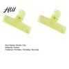 Acrylic Binder Clip 2Pcs Clear Clips with Strong Grip Colorful Paper for Small Office School Home Reusable Organizing Documents Photos Crafts
