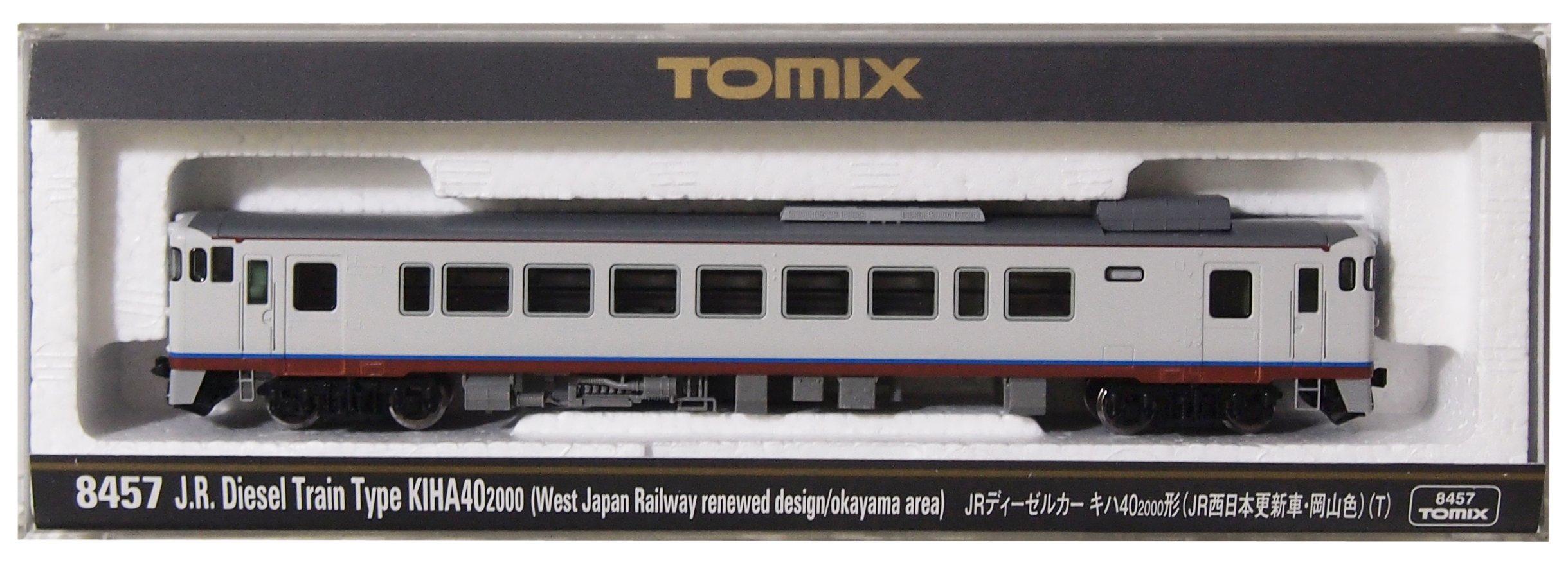 

TOMIX N Gauge Kiha 40 2000 Series JR West Renewal Car Okayama Color T 8457 Railway Model Diesel Car