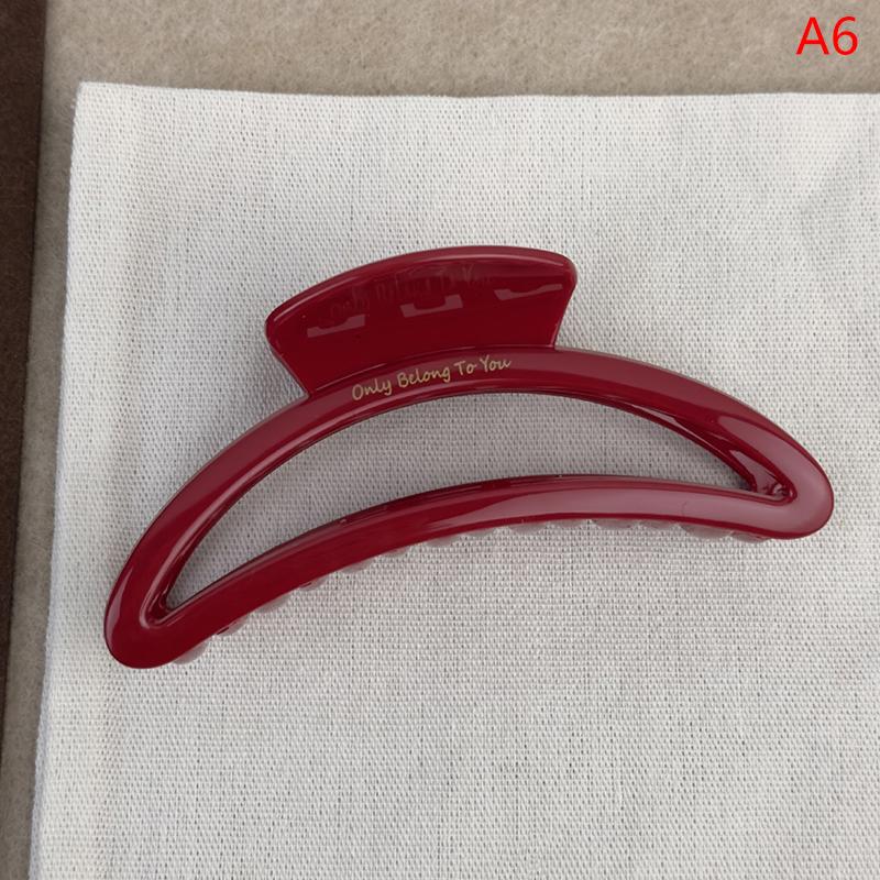 

Червона Серія Геометрія Затискач для Волосся Для Жінок Дівчат Елегантні Шпильки Затискачі-Акули Краби Модні Аксесуари для Волосся A6