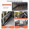 Sink Organizer Rack: Dishcloth Drain, Faucet Storage, Dishwashing Detergent & Steel Wool Holder