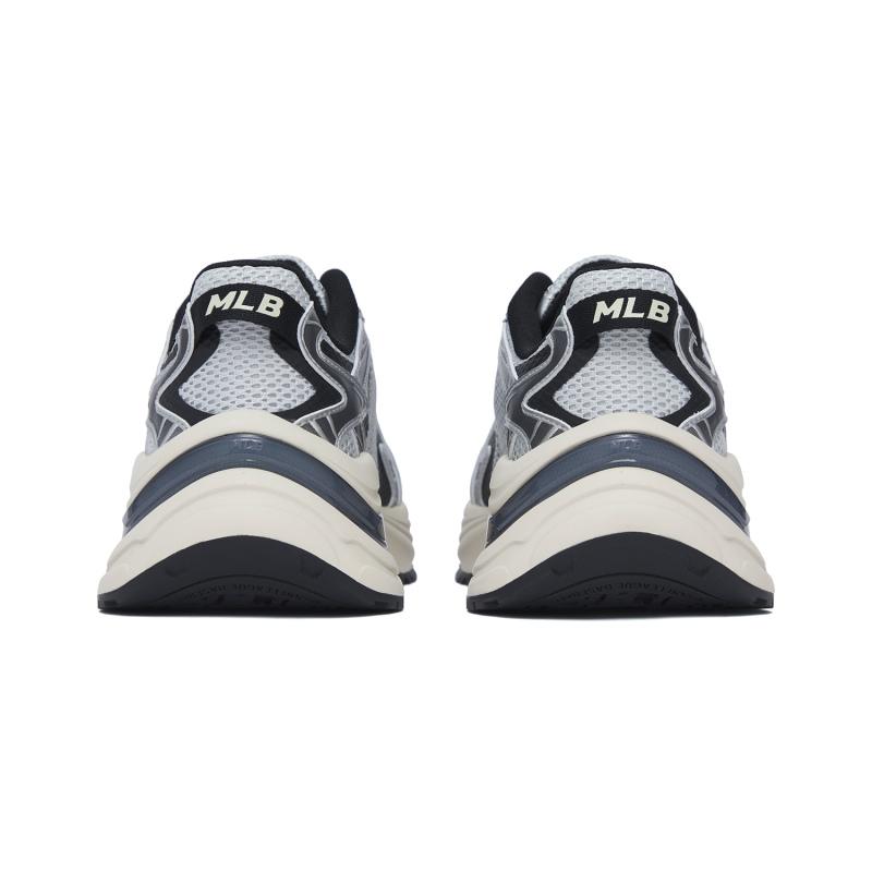 MLB New York Yankees Abrasion Resistant Low top Running Shoes Unisex Millennium Silver Sneakers 3ARNSPL4N-50SIS