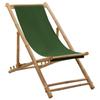 Day and Night - Day and Night Bamboo and Green Canvas Beach Chair