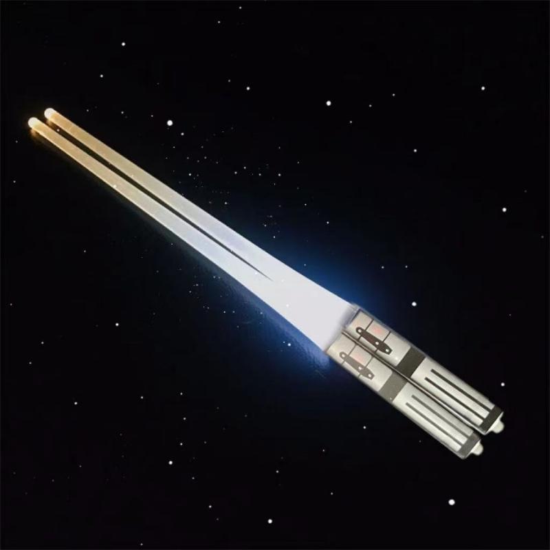 1/2 stk LED Lysende Spisepinner Lysende Pinner Mangebruks Spisepinner for Karneval Klubb Fest Bryllup Bursdag Raves Konsert