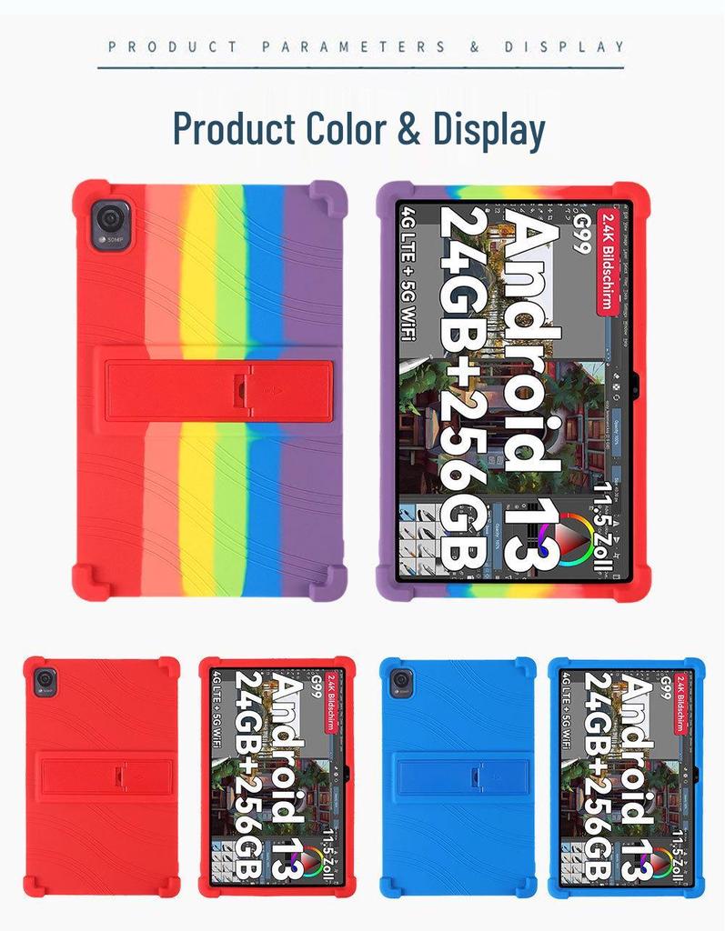 Blackview MEGA 1 11.5" Tablet Case - Anti-Fall Silicone