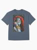 Janis Joplin Potrait Memorabilia poster Oversized T-Shirt