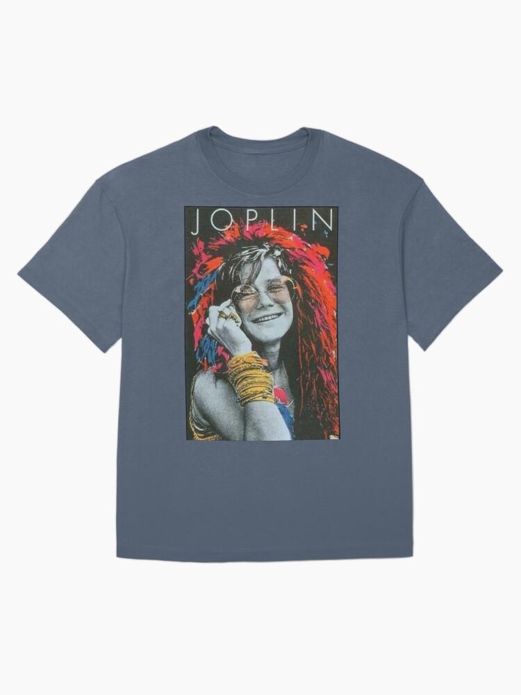 Janis Joplin Potrait Memorabilia poster Oversized T-Shirt