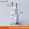 16A Self-Wiring 2-Pin Round Socket Plug - French, German, Thai, Russian Standard