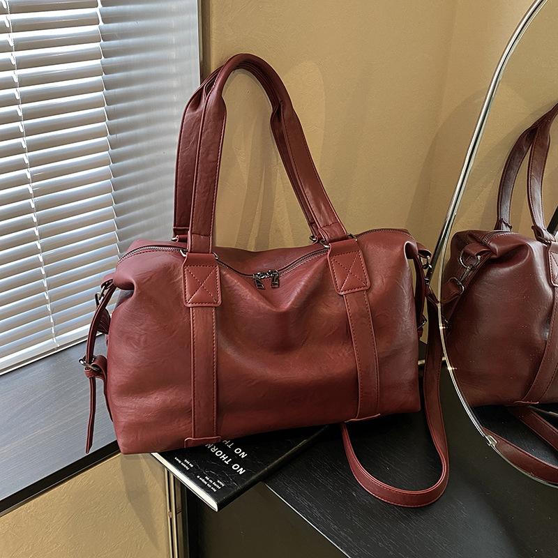 

Large Capacity Tote Bags for Women Handbags Casual PU Leather Shoulder Bag Crossbody Bags Travel Shopper Purses