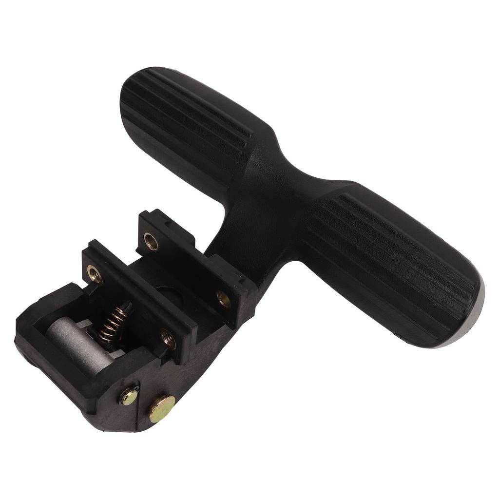 Treaptă Retractabilă pentru Picioare Scaun Spate Negru Flexibil Spătar Scaun Pedală Suport Picioare Rebound Automat pentru Autobuz RV