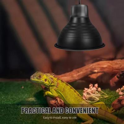 Reptile Dome Lamp Cover Directly Replace Aluminum Easy Installation Accessories Light Fixture Part