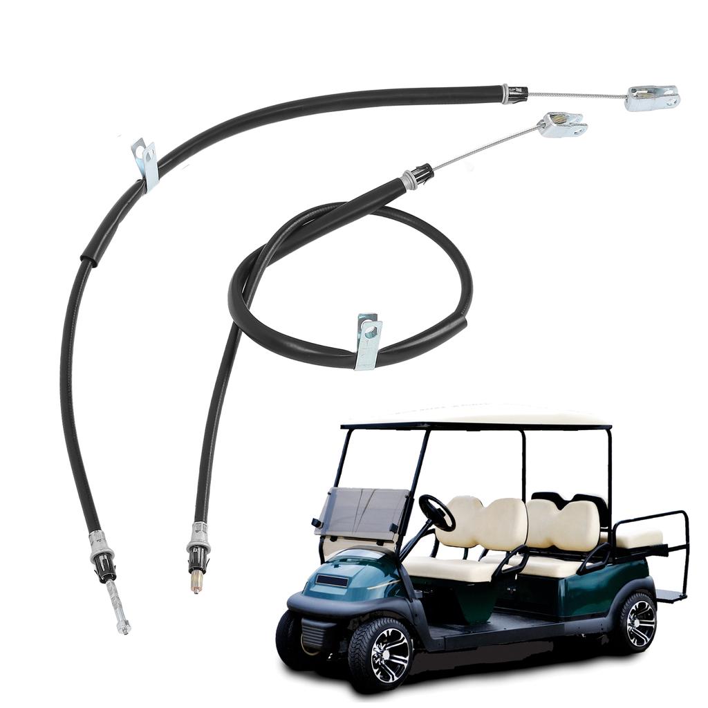 Brake Cable Set Driver Passenger Side 103528701 Accessory Replacement for Precedent Club Car