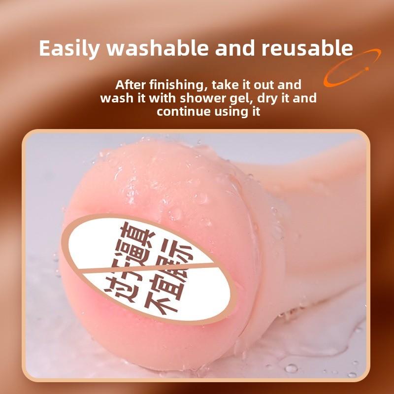 Airplane Cup Male Masturbator Penis Trainer Inverted Mold New Sucking Cunnilingus Erotic Sex Toys