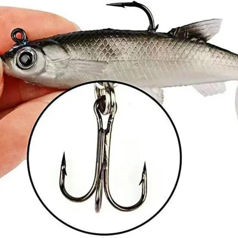Life-Like Fishing Lure Bait Tackle Crankbait Sharp Hook Minnow Tool